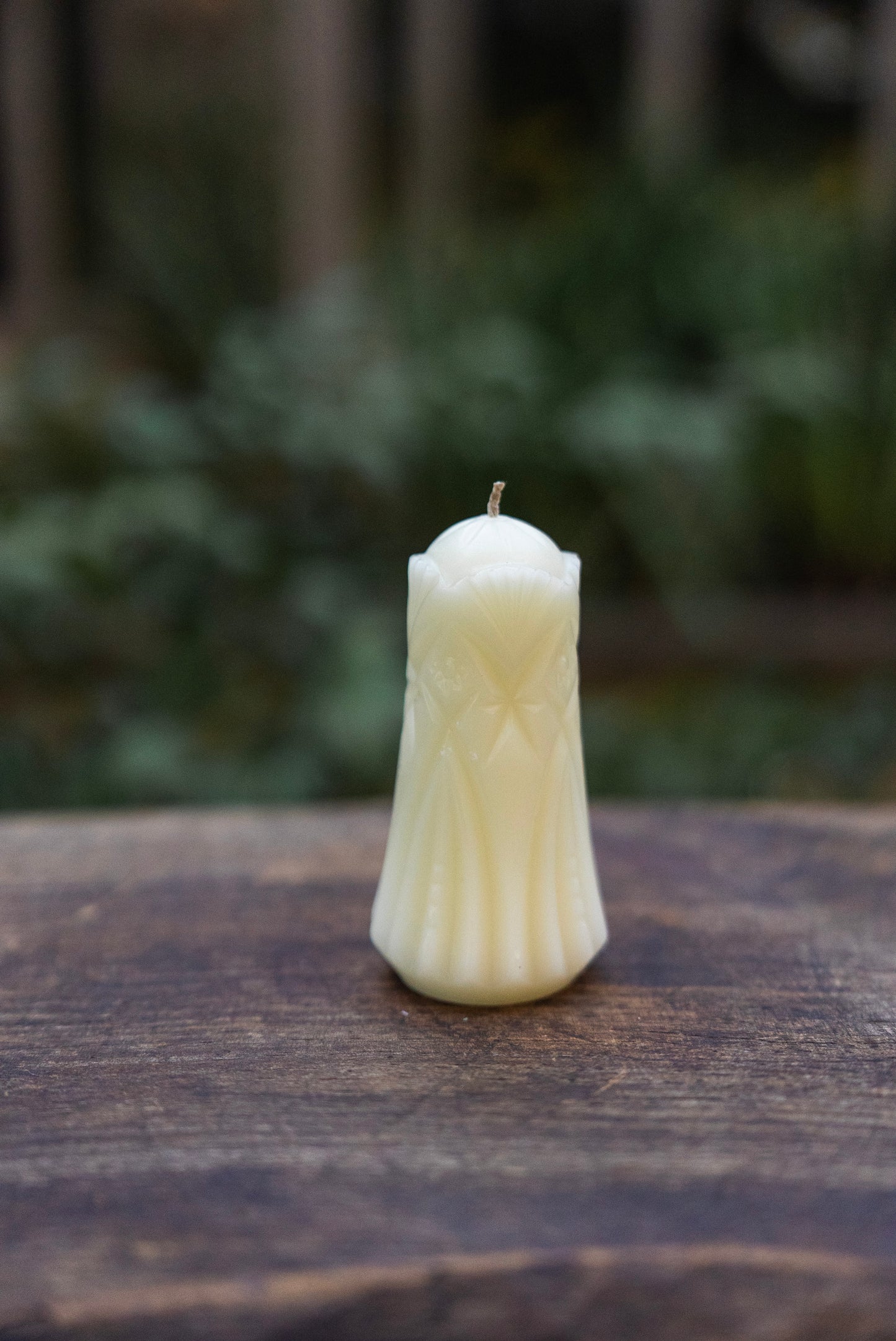 Crystal Shaker Beeswax Candle